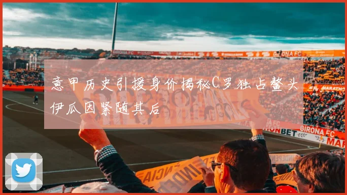 意甲历史引援身价揭秘C罗独占鳌头伊瓜因紧随其后